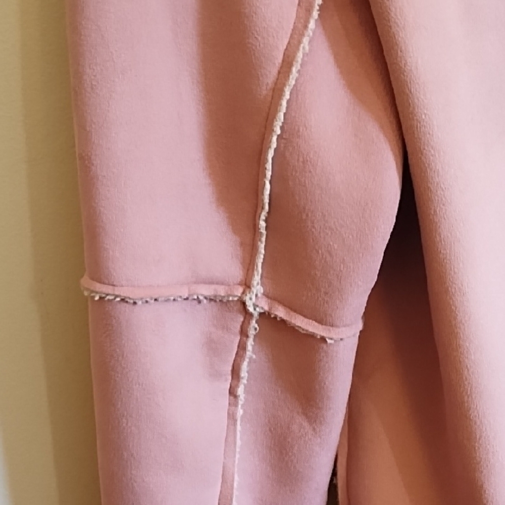 PINK SUEDE JACKET BT ESTUDIO. - Picture 10 of 13